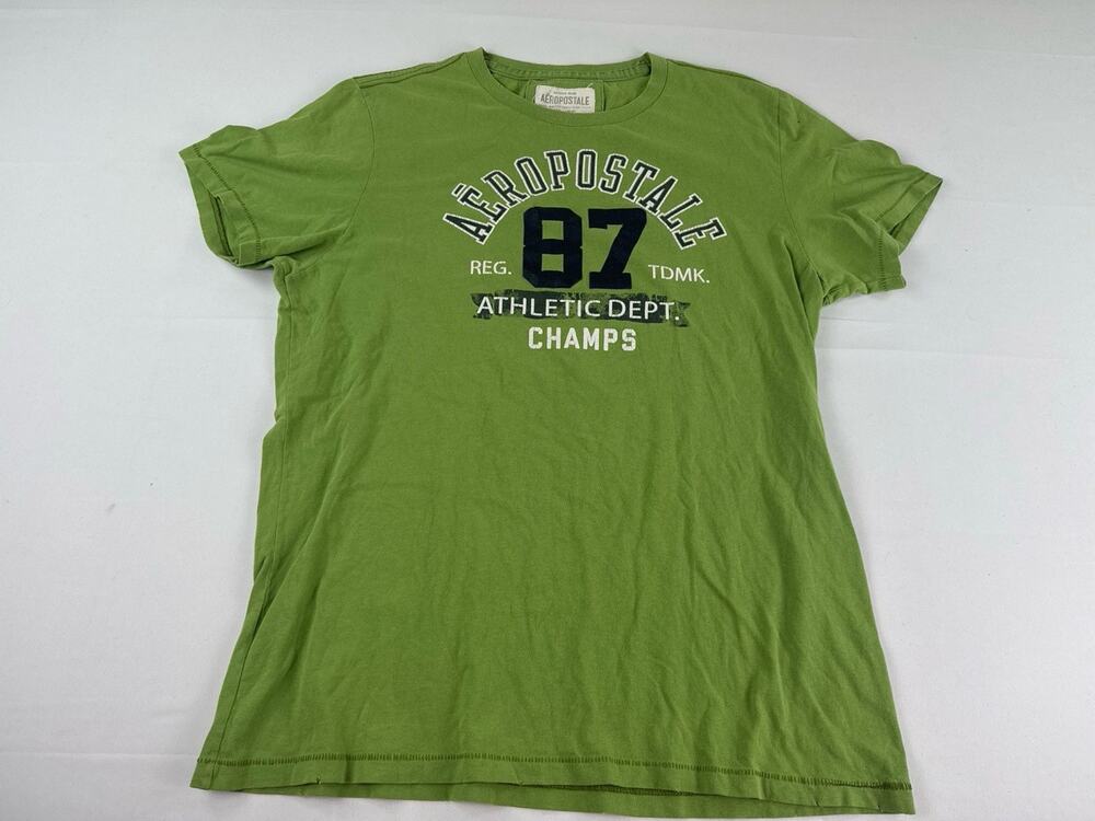 Aeropostale 87 Athletic Dept T-Shirt XL Green